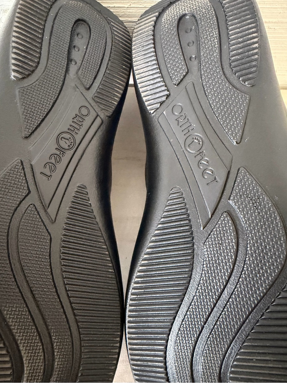 Orthofeet Ortho Feet Women's Quincy Slip-on Shoes Black Size 7.5 Extra Wide NEW - Picture 9 of 9